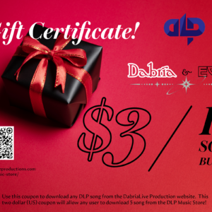 $3 Gift Certificate